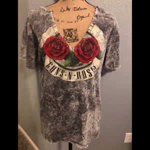 Guns & roses top